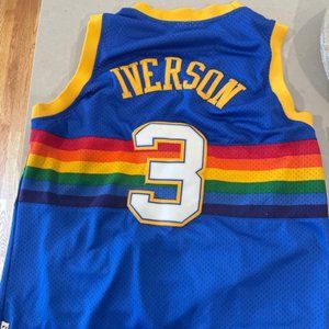 Denver Nuggets, Allen Iverson, Jersey, Size M